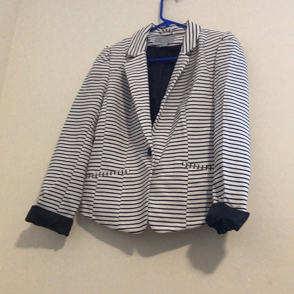 Striped Blazer